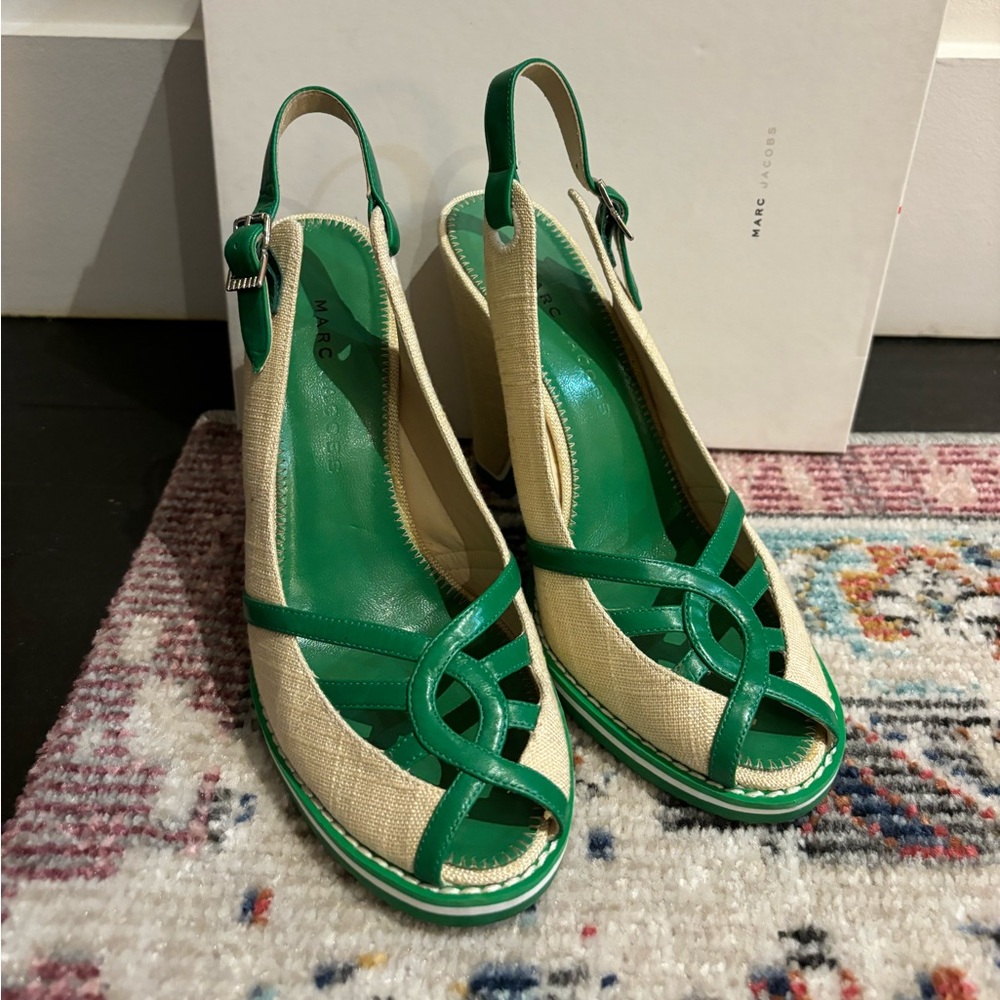 Sling back Vintage Marc Jacobs shoes